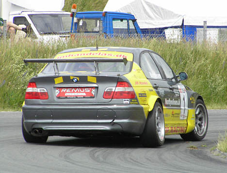 Dette var hvad konkurrenterne så til JM Racing i den fri træning.